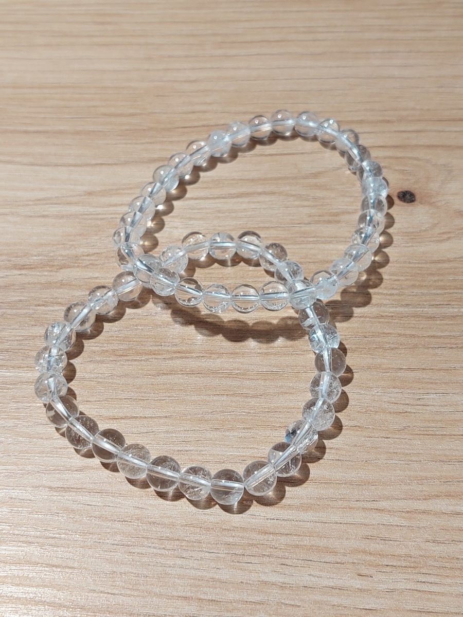 Bracelet en cristal de roche | Boutique suisse de minéraux du monde