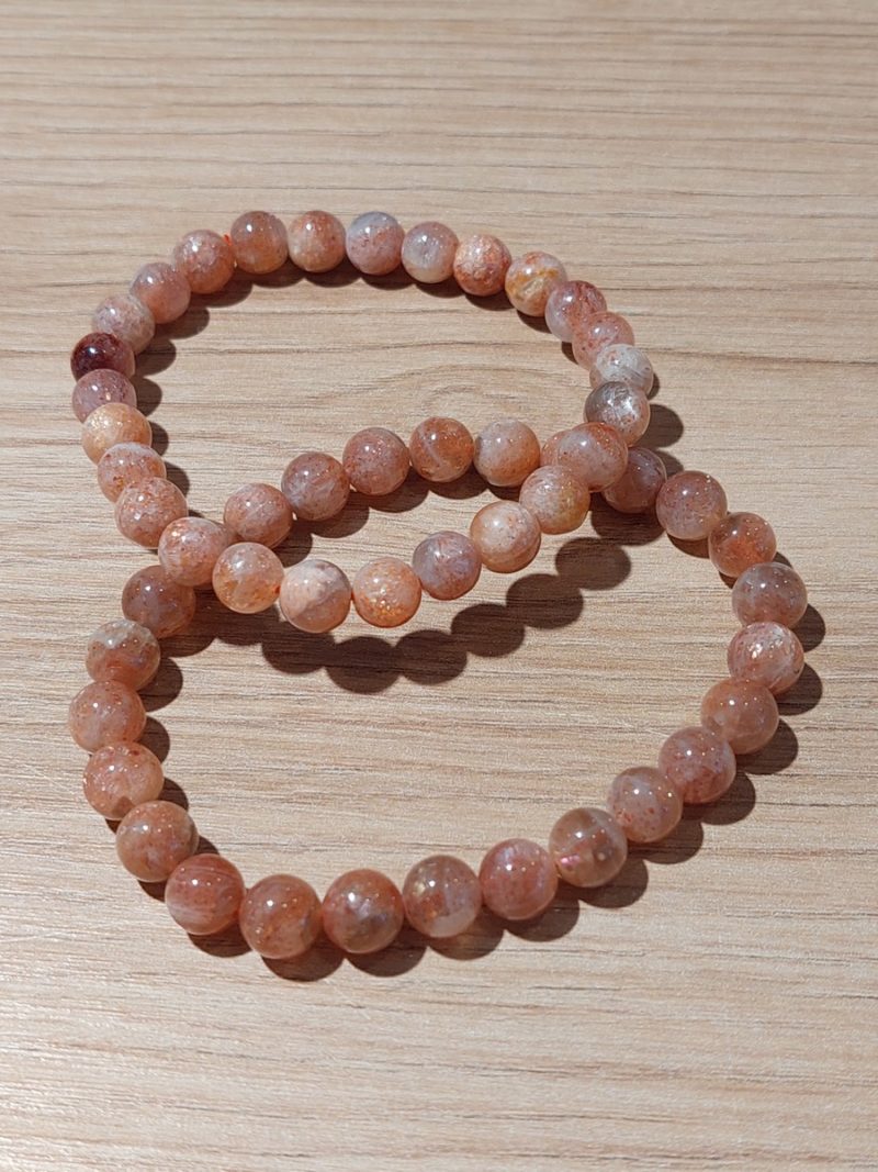 Bracelet en Pierre du soleil | Boutique suisse de pierres du monde & lithothérapie
