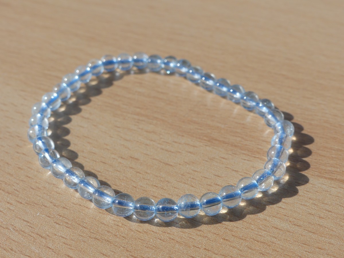 Bracelet Topaze bleue | Boutique suisse de pierres du monde & lithothérapie