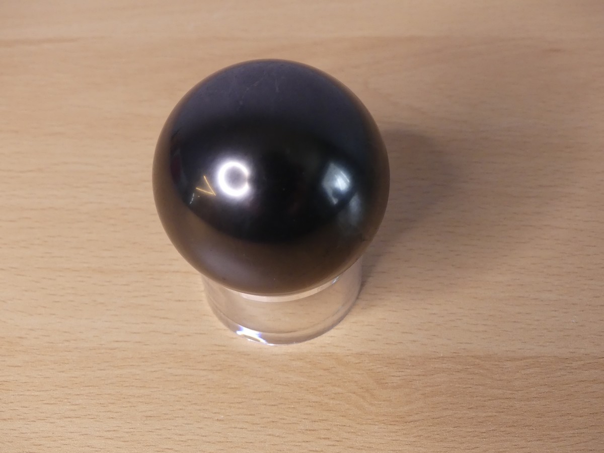 Sphère de Shungite de 4,5 cm à 5 cm de Russie - Lithothérapie, Pierre de Protection