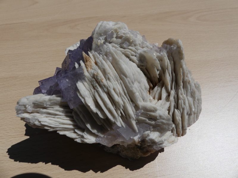 Pierre brute Fluorite et Barytine d'Espagne- Pièce unique de collection, Boutique de minéraux du monde