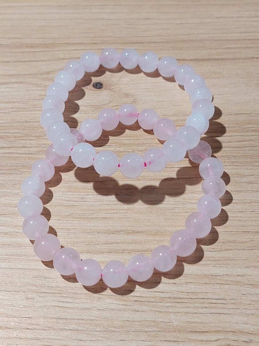 Bracelet de Quartz Rose | Boutique suisse de minéraux du monde