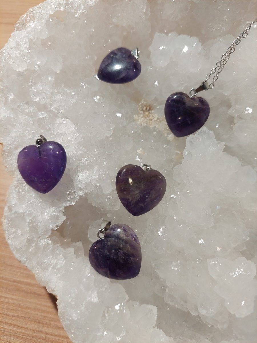 Pendentif Améthyste | Boutique Suisse La Geode