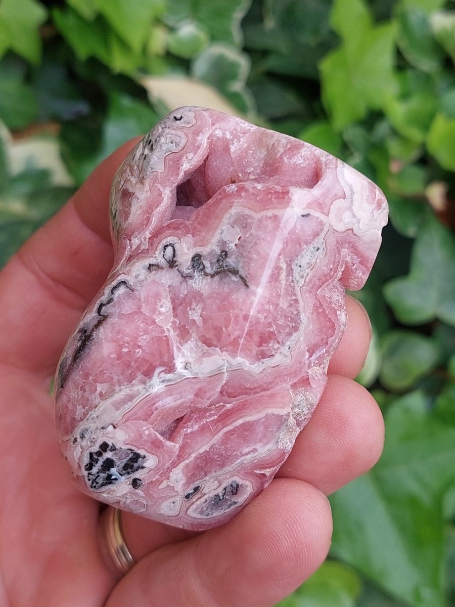 Pierre polie de Rhodochrosite - Galets lithothérapie