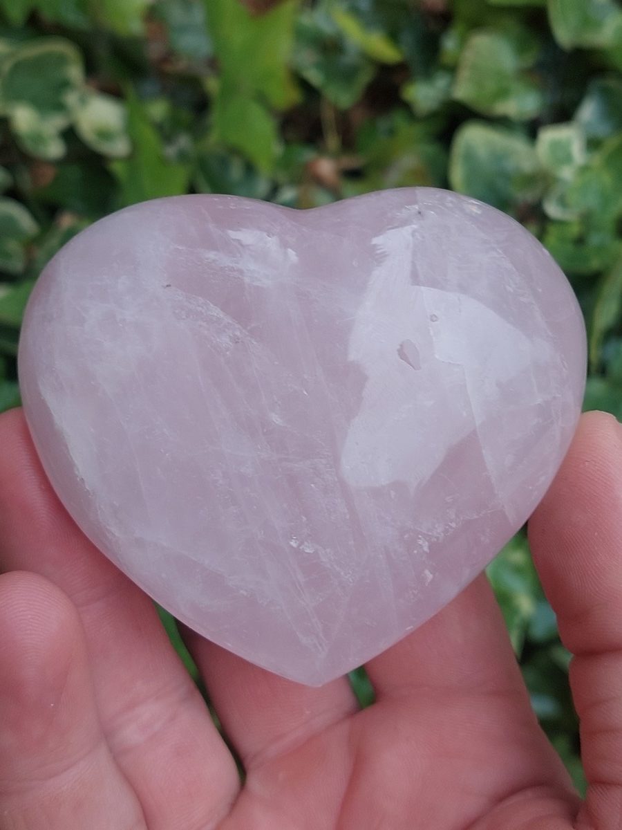 Cœur de Quartz rose | Boutique suisse de minéraux du monde