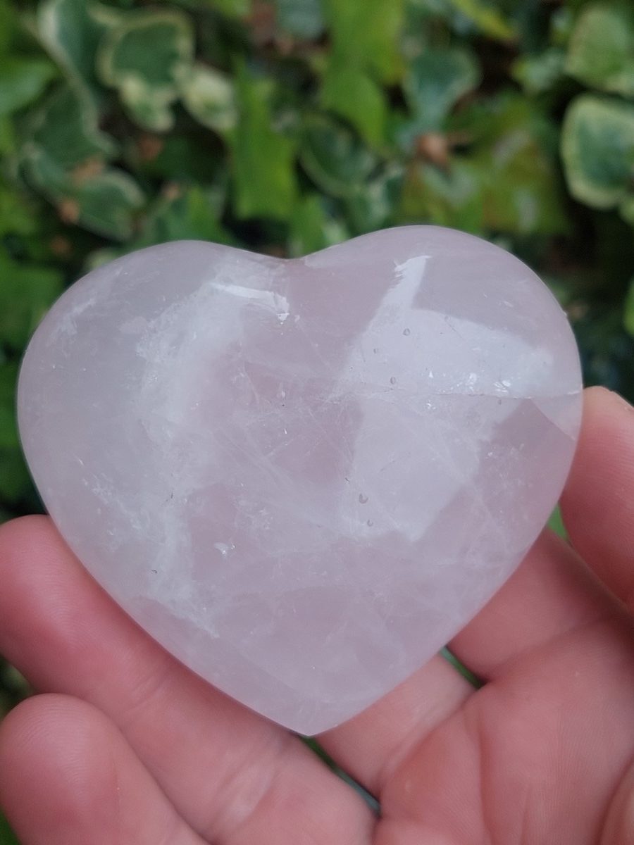 Cœur de Quartz rose | Boutique suisse de minéraux du monde