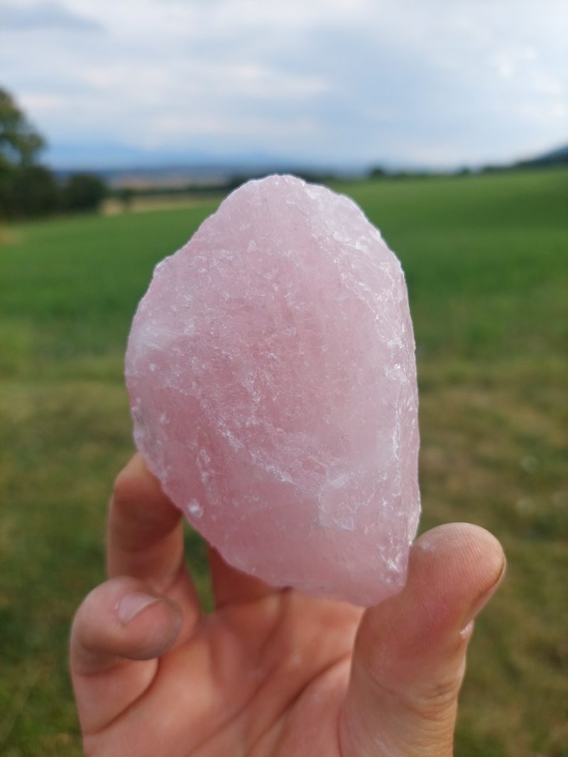Quartz rose brut le kg | Boutique suisse de minéraux du monde