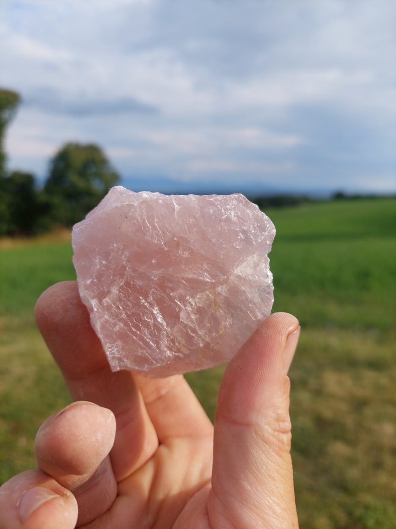 Quartz rose brut le kg | Boutique suisse de minéraux du monde