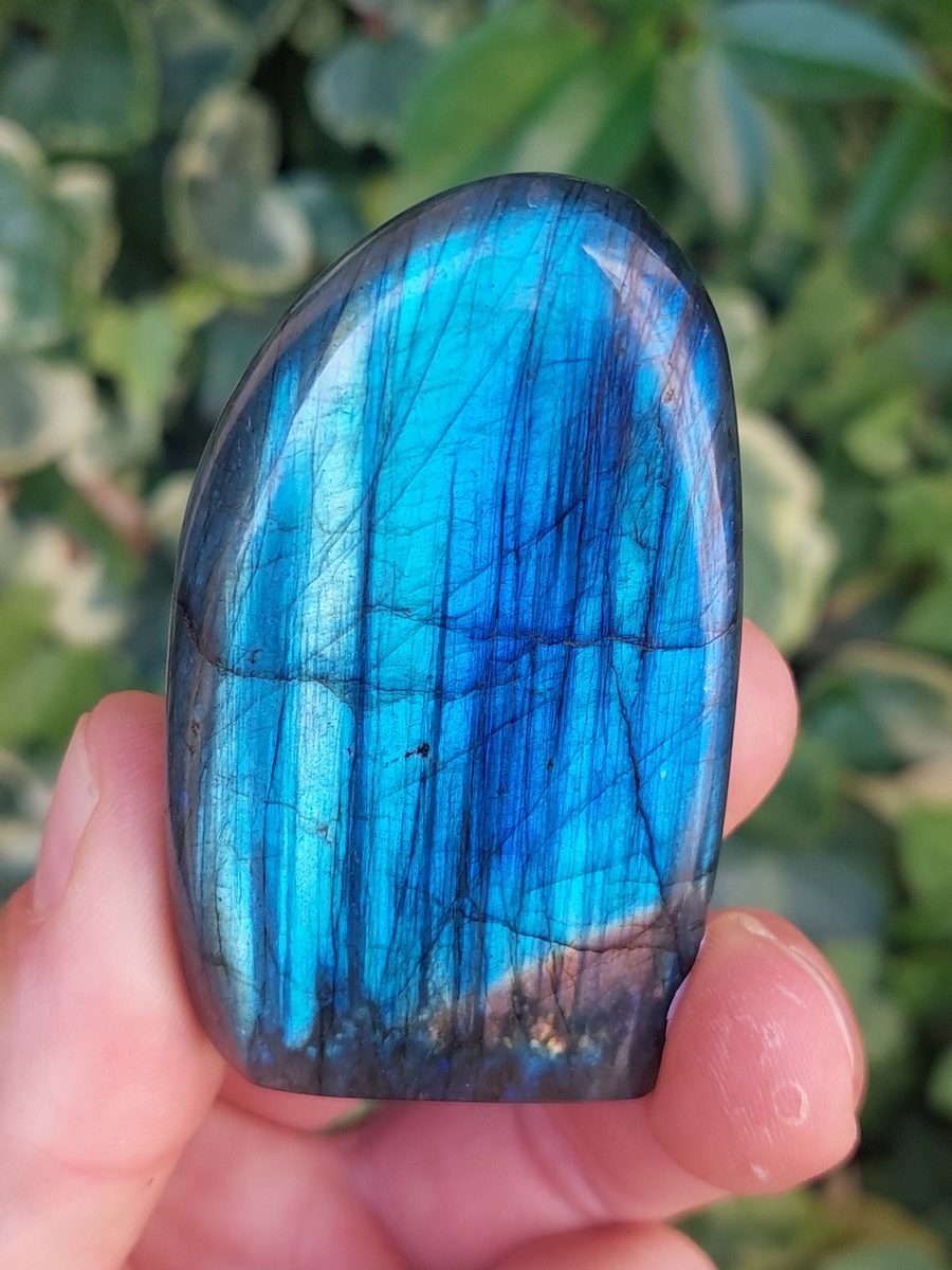 Menhir de Labradorite polis de Madagascar | Boutique suisse de minéraux du monde