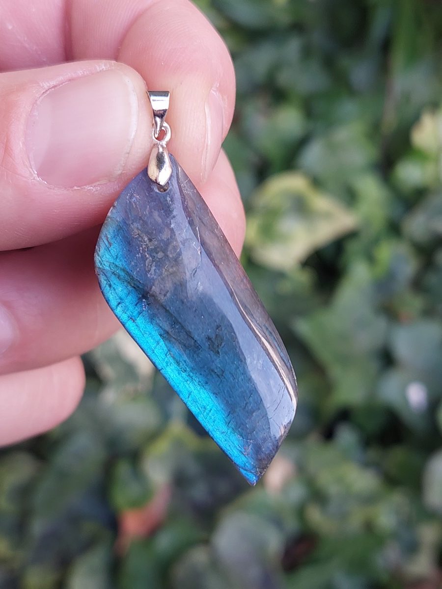 Pendentif en Labradorite