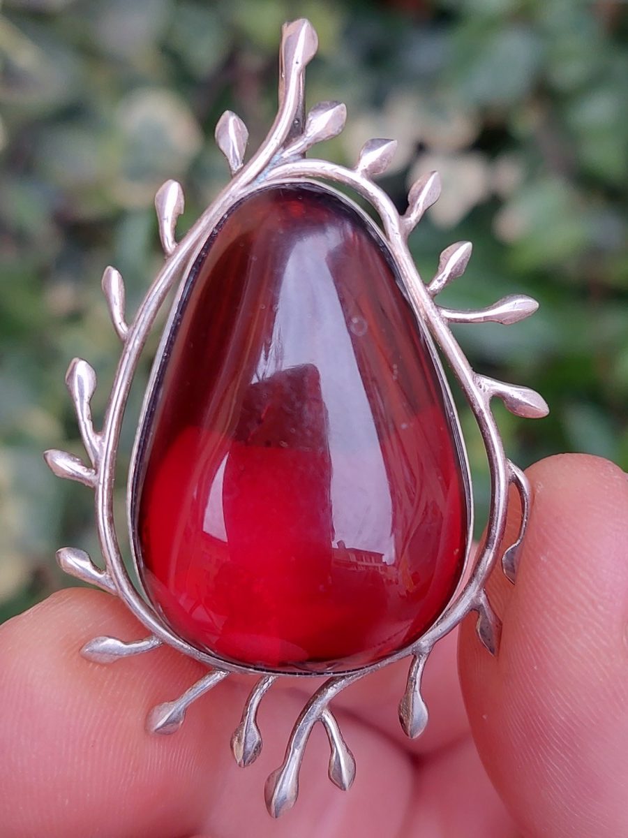 Pendentif en ambre | Boutique Suisse La Geode