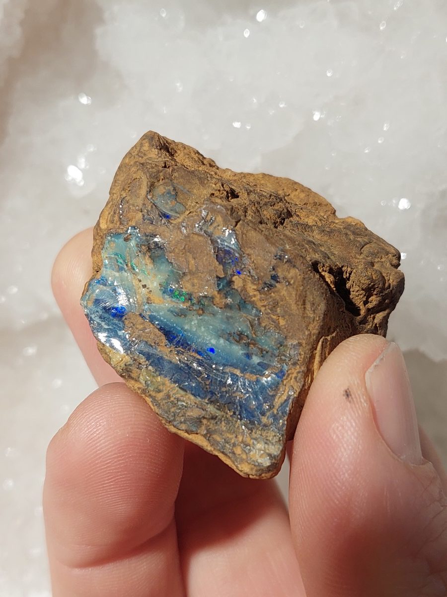 Pierre brute Opale boulder d'Australie - Boutique de pierres & lithothérapie en Suisse