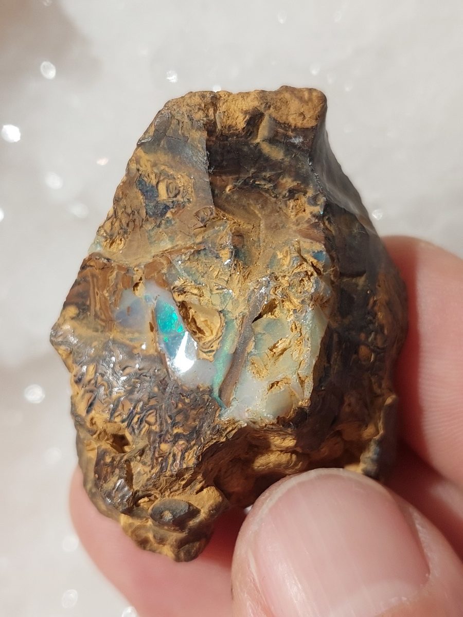 Pierre brute Opale boulder d'Australie - Boutique de pierres & lithothérapie en Suisse