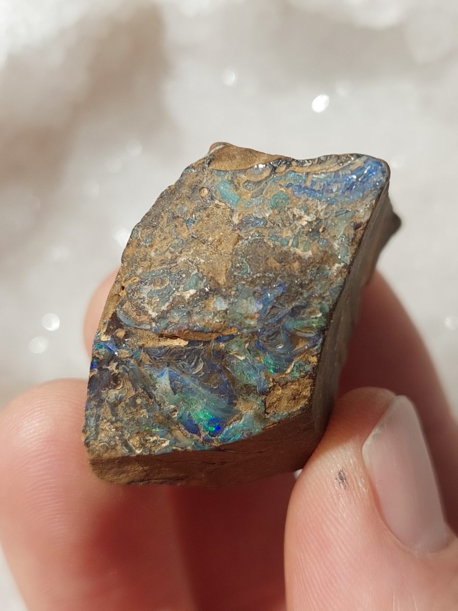 Pierre brute Opale boulder d'Australie - Boutique de pierres & lithothérapie en Suisse