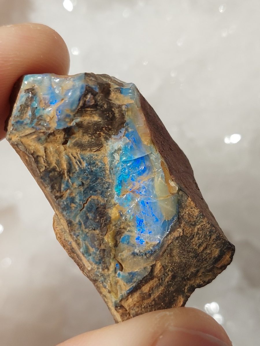 Pierre brute Opale boulder d'Australie - Boutique de pierres & lithothérapie en Suisse