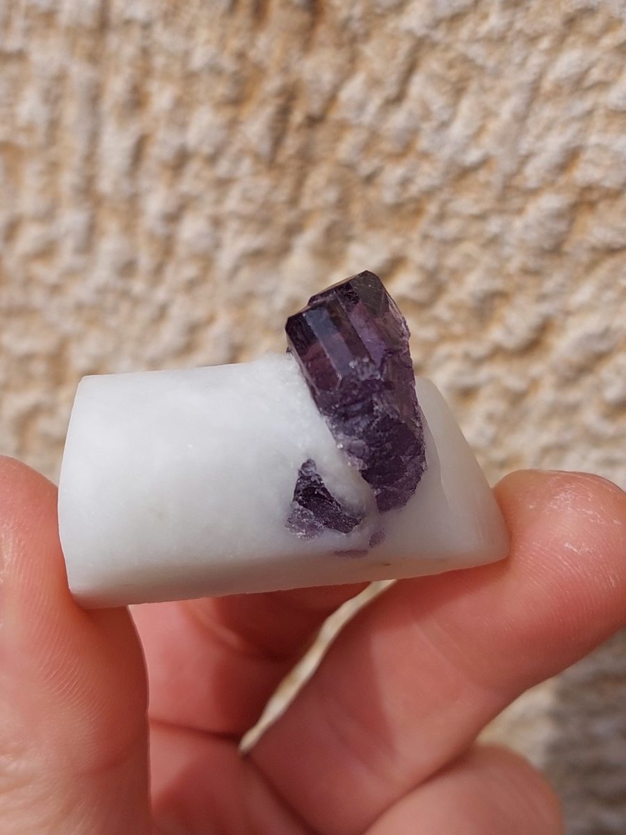 Cristaux de Scapolite sur gangue