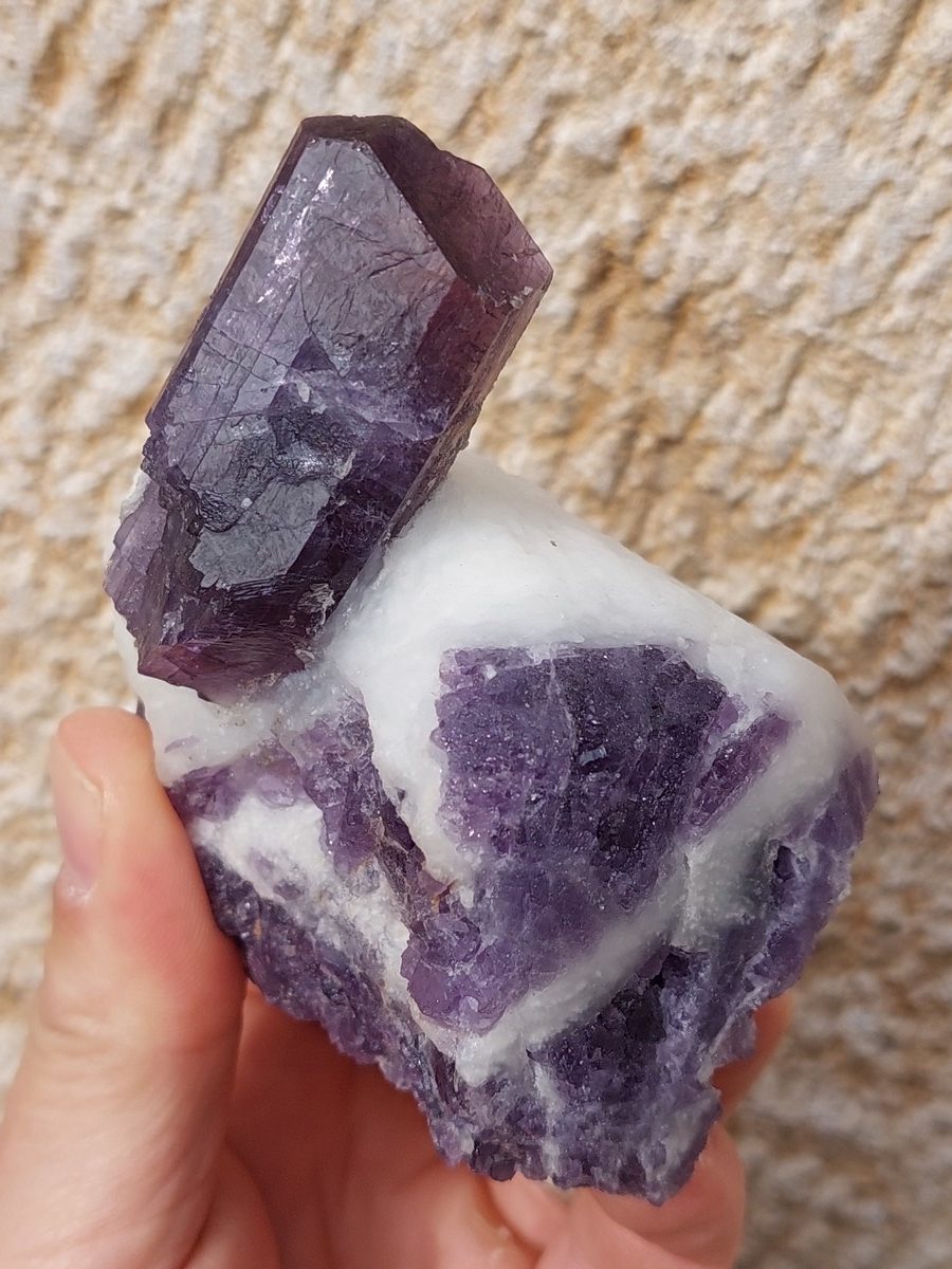 Cristaux de Scapolite sur gangue – Image 2