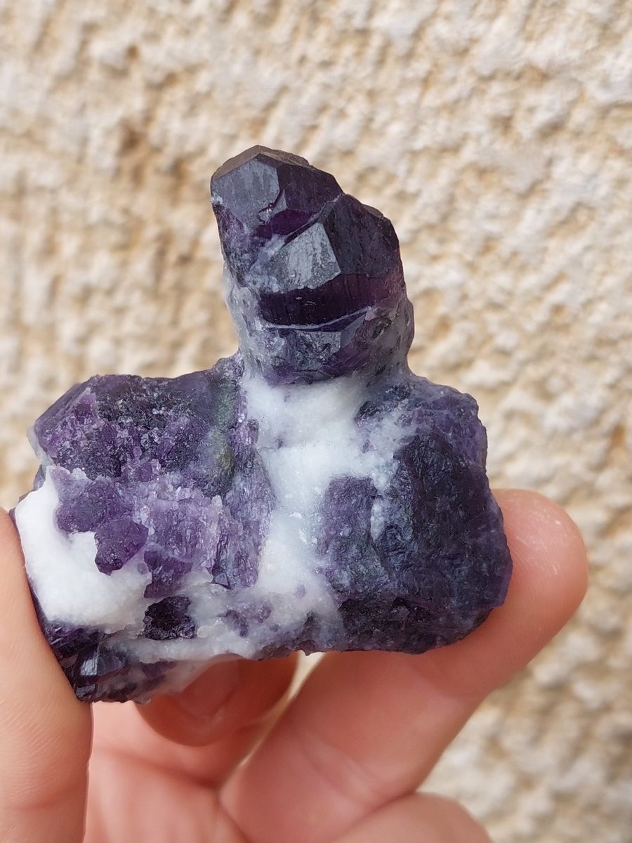 Cristaux de Scapolite sur gangue