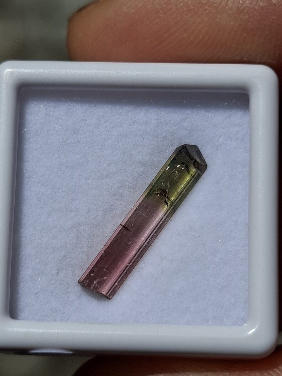 Tourmaline bicolore rose & verte | Boutique suisse de pierres du monde & lithothérapie