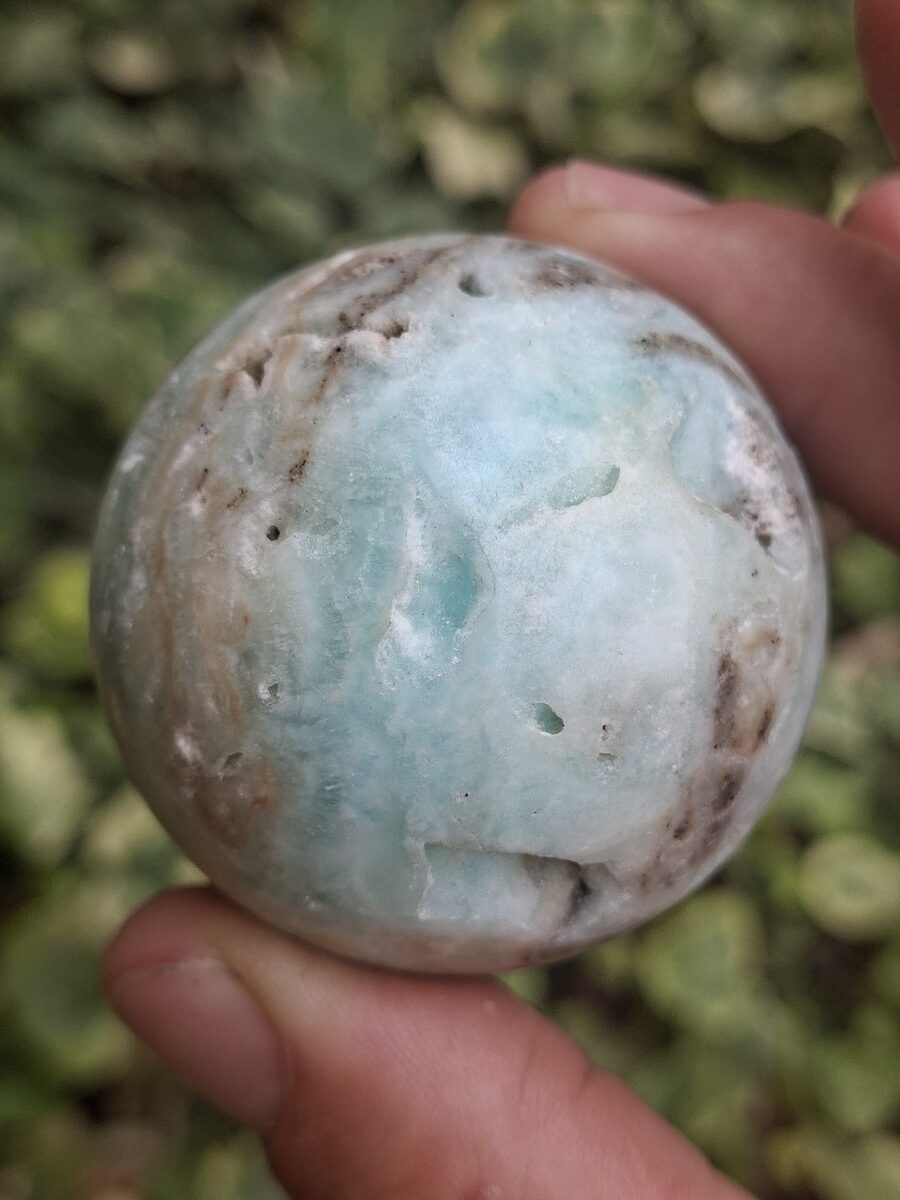 Sphère en Aragonite| Boutique Suisse La Géode