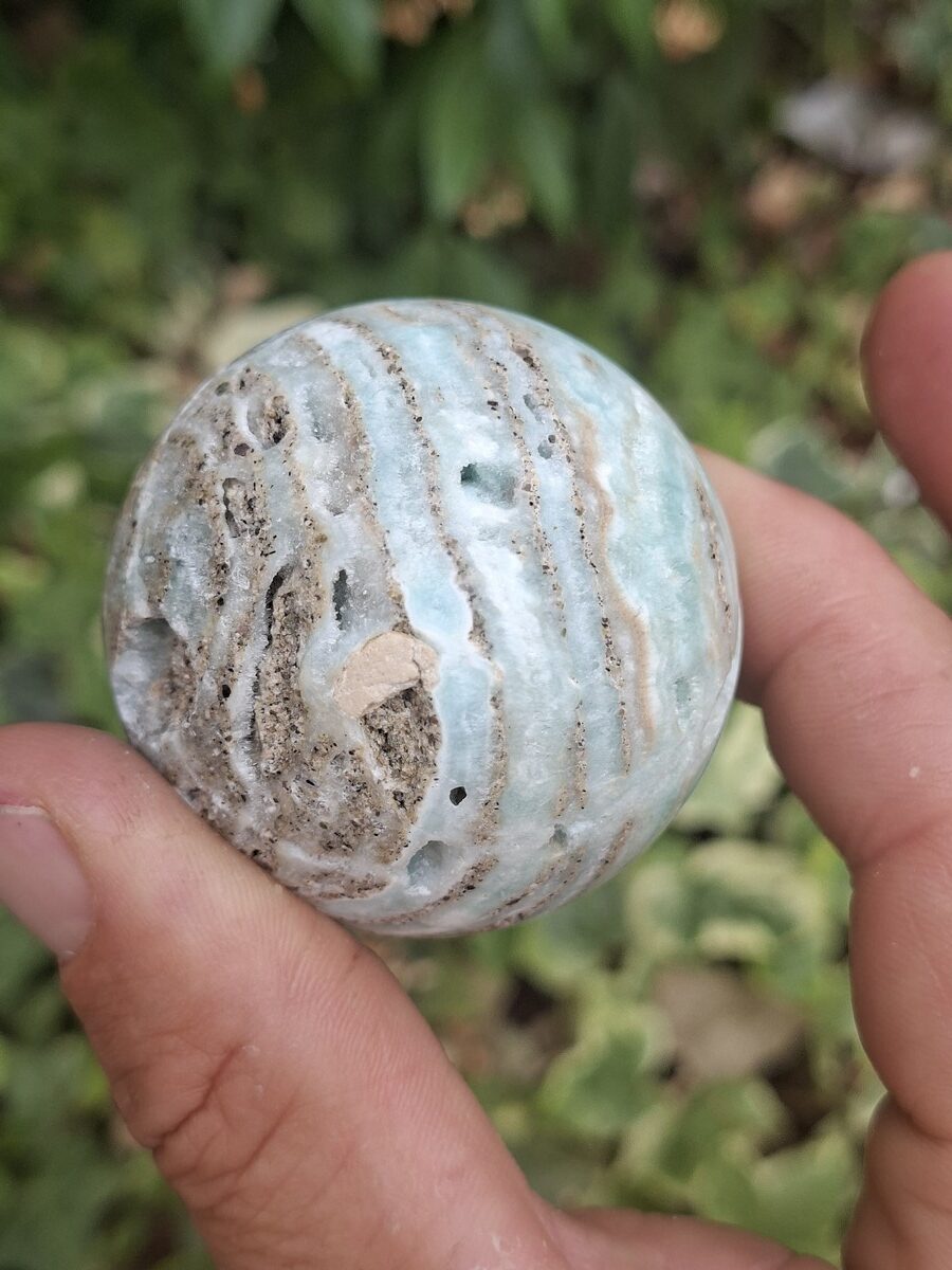 Sphère en Aragonite| Boutique Suisse La Géode